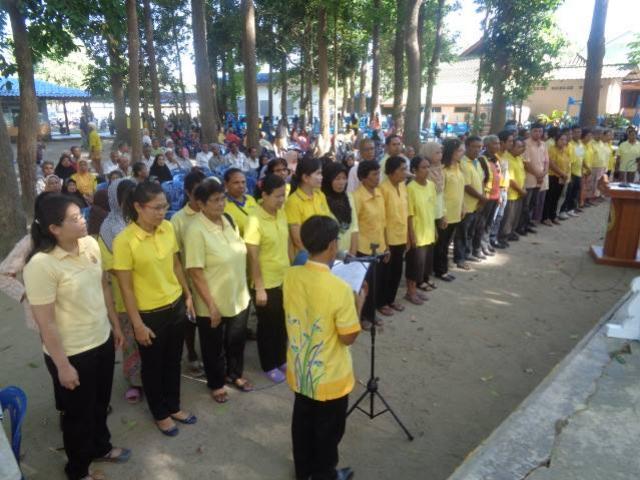 โครงการ "รักน้ำ รักป่า รักษาแผ่นดิน" ตามแนวทางโครงการสายธารพระบารมี 7 รอบราชินี 70 ปี ครองราชย์ 